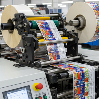 Design print custom packaging labels